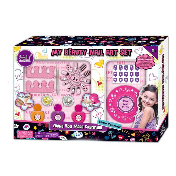Make It Real Glitter Dream Nail Spa - Complete Nail Art Boutique, 9 Pi –  StockCalifornia