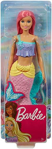 Barbie Mermaid Power Playset with 2 Barbie Dolls & 18-inch Floating Boat  with See-Through Bottom, 4 Seats & Accessories, Toy for 3 Year Olds & Up