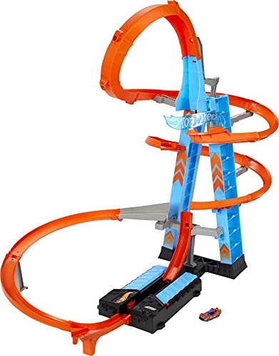 Hot Wheels Crash Spiral Track Set - Playpolis