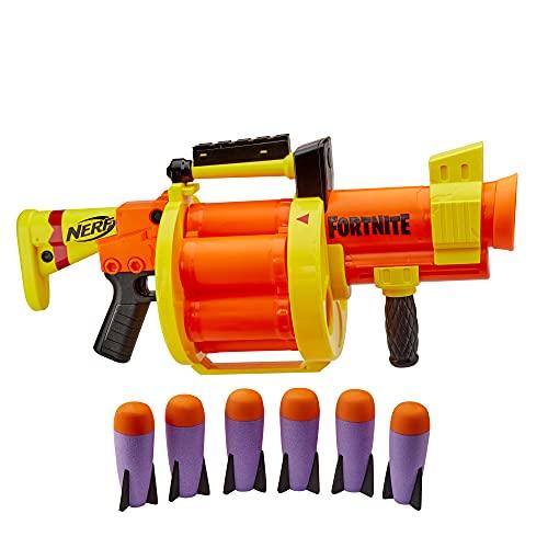 Nerf, Lançador Réplica Fortnite B-AR, Branco e Laranja