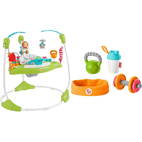 Fisher-Price Dive Right in Activity Mat, Pool-Themed playmat with 4 Toys  for Newborn Baby