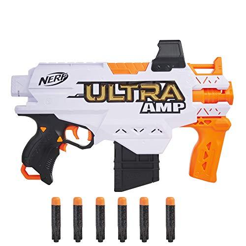 NERF Fortnite B-AR Motorized Dart Blaster - Fortnite Converge Wrap,  Motorized 10-Dart Blasting, 10-Dart Clip, 10 Official Elite Darts