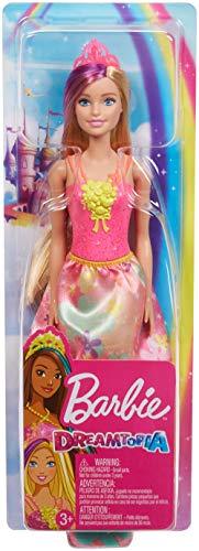 Barbie Dreamtopia Princess Doll, 12-Inch, Brunette with Pink