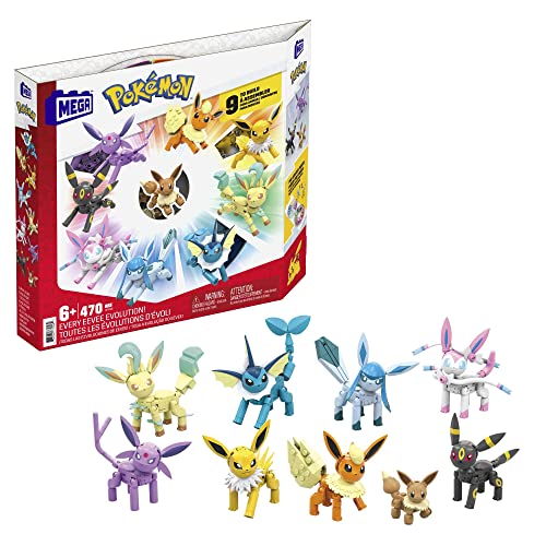 Pokémon Battle Ready! Figure Set Toy, 8 Pieces - Includes 4.5 Ponyta & 2  Pikachu, Eevee, Wooloo, Sneasel, Yamper, Sirfetch'd & Morpeko - Gift for