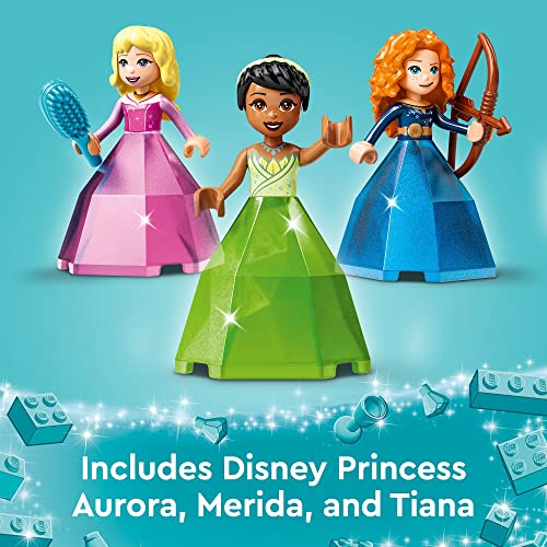 LEGO Disney Princess Enchanted Journey 43216 Building Set - 3in1 Playset  with Cinderella, Jasmine, Rapunzel Mini Dolls, Toy Horse & Carriage, Hot  Air Balloon, Gift for Girls, Boys, and Kids Ages 6+ 