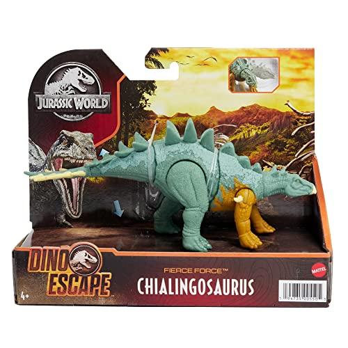 Jurassic World Toys Velociraptor - Jumping Savage Strike Dinosaur Action  Figure, Smaller Size, Attack Move Iconic to Species, Movable Arms & Legs