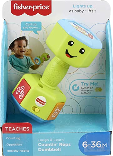 Fisher-Price Laugh & Learn Count & Rumble Piggy Bank Baby & Toddler Toy  with Music & Motion 