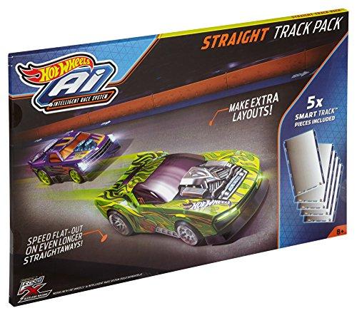 Hot Wheels Track Builder Straight Track With Car 15 Feet [Styles