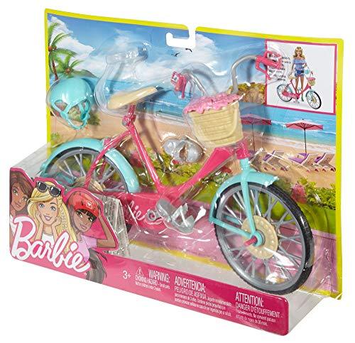 Barbie Convertible Toy Car, Bright Pink with Seatbelts and Rolling