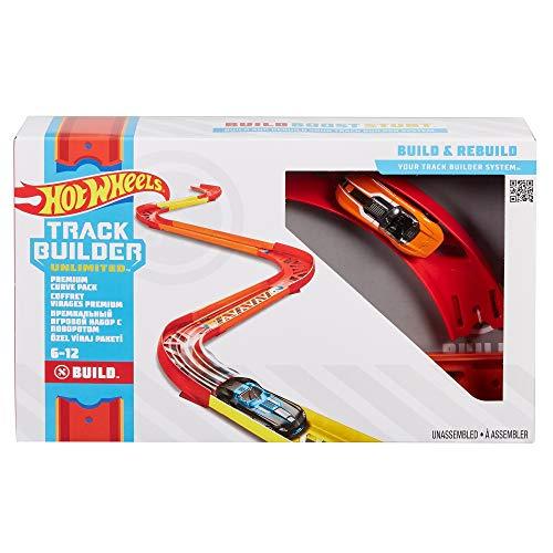 MEGA Hot Wheels Building Toy Race Cars Track Ripper & Kart with 2 Figures  (138 Pieces)