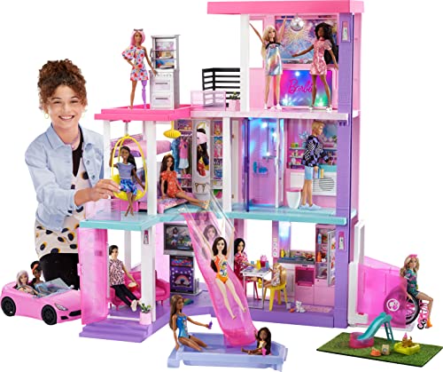 Barbie Dreamhouse 3-Story Dollhouse Playset with Pool & Slide 75
