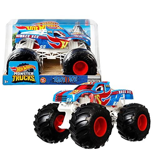 Hot Wheels Monster Trucks Roarin' Wreckers, 1 1:43 Scale Truck with Li –  Christy's Toy Outlet