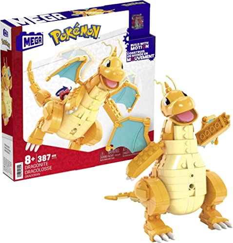 MEGA Pokemon Action Figure Building Toys for Kids, Every Eevee Evolution  with 470 Pieces, 9 Poseable Characters, Gift Idea