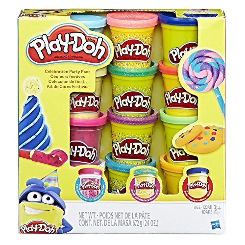 Play-Doh Celebration Party Pack  with Confetti, Sparkle and Classic Compounds - sctoyswholesale