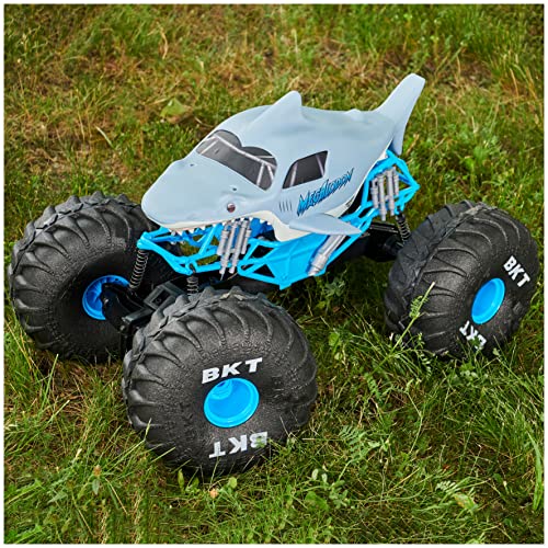 Monster Jam, Official Mega Grave Digger All-Terrain Remote Control Monster  Truck