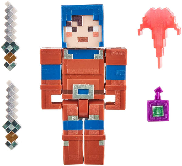  Mattel Minecraft Ultimate Ender Dragon Figure, 20-in  Mist-Breathing Creature, Plus 3.25-in Color-Change Steve Figure, Weapon,  Amor and Battle Accessory, Gift for 6 Years Old and Up : Musical Instruments