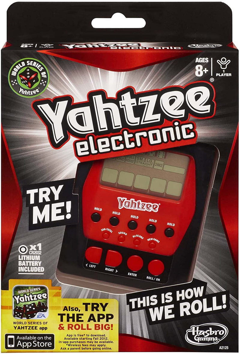 Yahtzee Handheld Digital Game StockCalifornia
