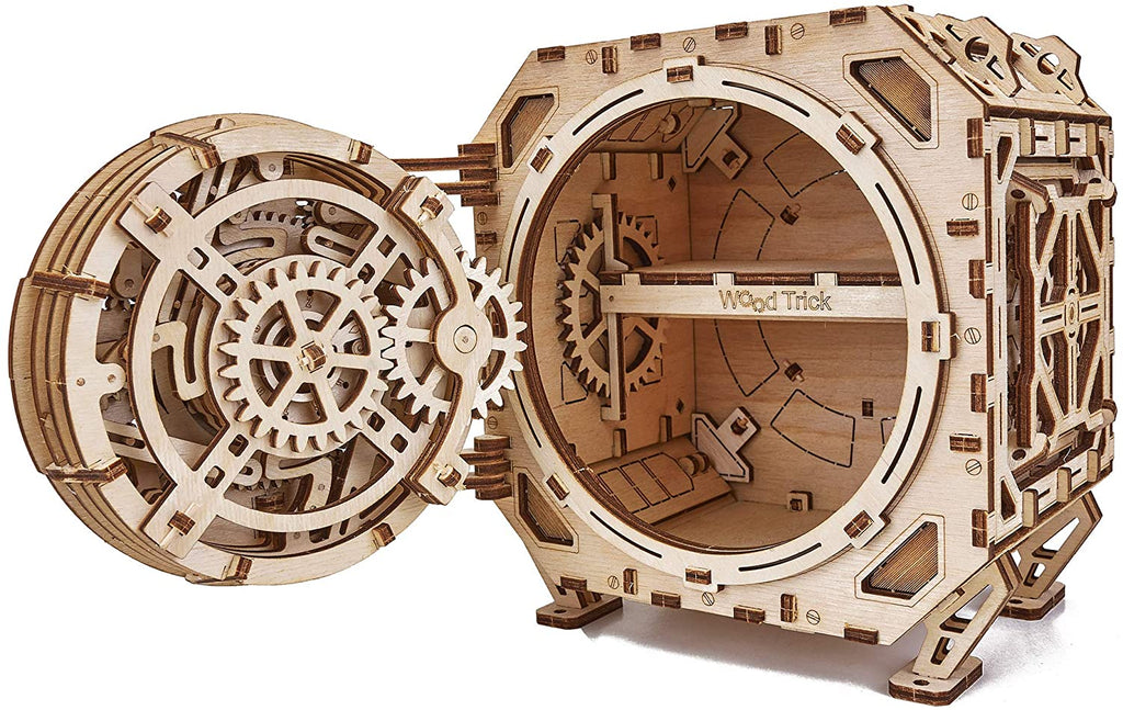 Wood Trick Geared Safe - 3D Puzzle – StockCalifornia