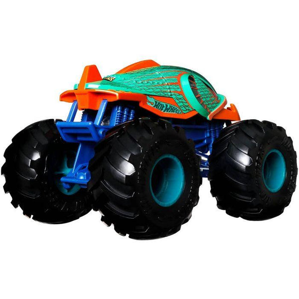 Monster Jam, Official 2-in-1 Transforming Hauler Playset with