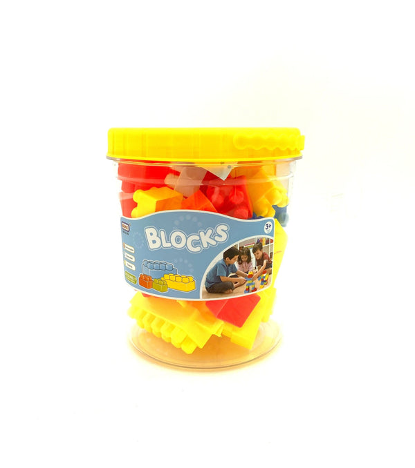  PLUS PLUS - Open Play Set - 600 Piece - Basic Color Mix,  Construction Building Stem Toy, Interlocking Mini Puzzle Blocks for Kids :  Everything Else
