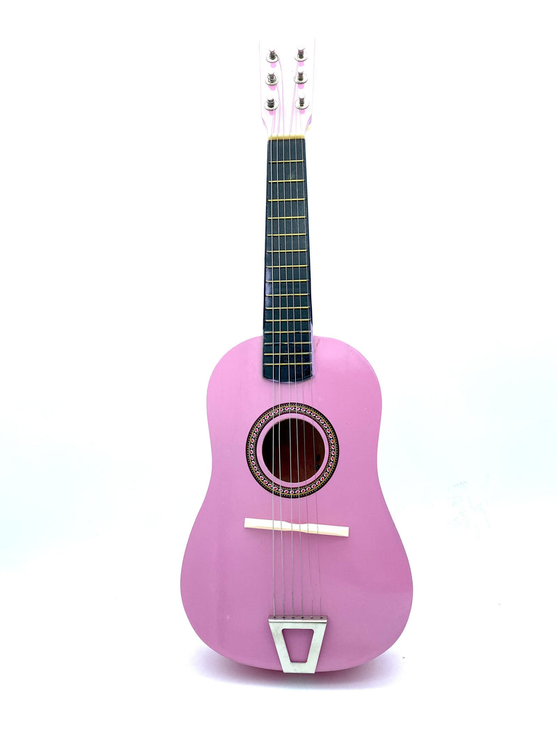 pink toy guitar