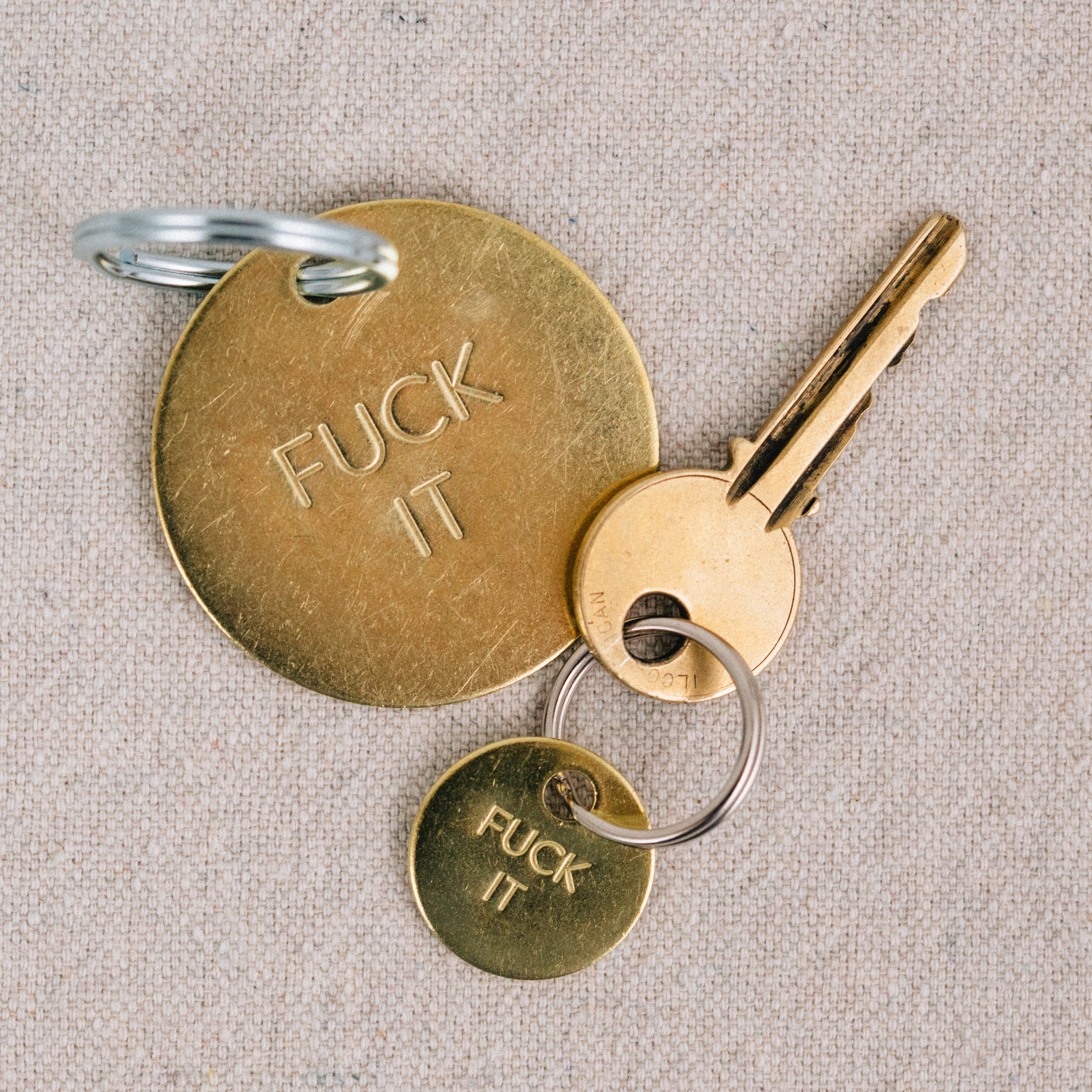 CHAPARRAL STUDIO || BRASS KEYCHAIN