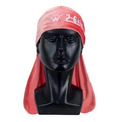 Velvet DuRag Coral Premium Quality - 26 King Wavy Merch, LLC