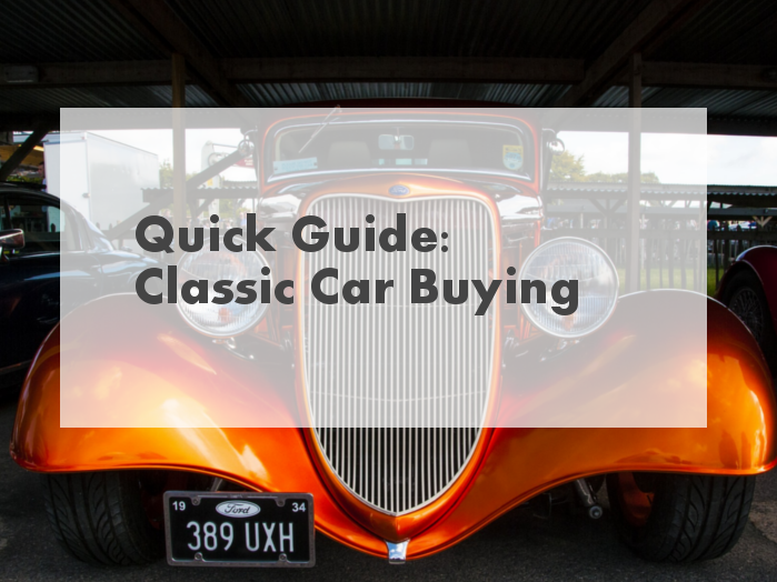 Quick Guide: Classic Car Buying - Storm Car Covers