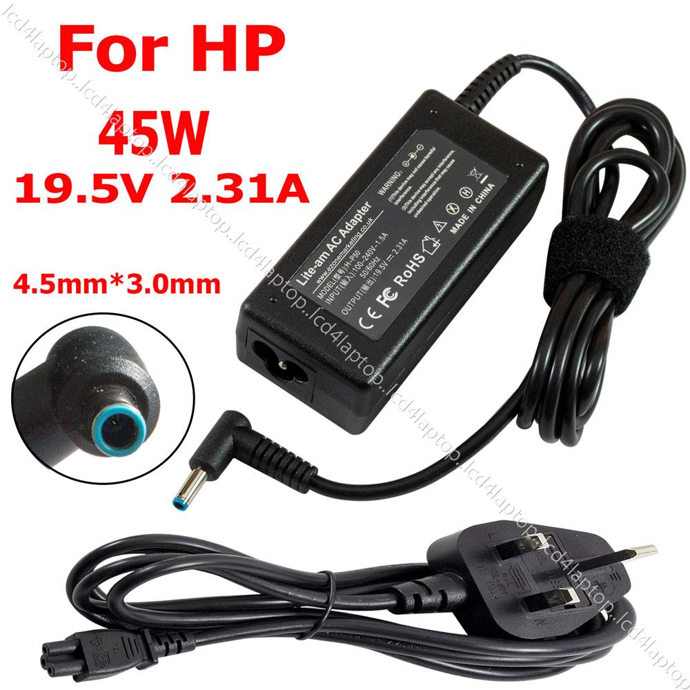 For HP TPN-C125 Q117 F112 F113 Laptop AC Adapter Charger PSU 45W |  Lcd4Laptop