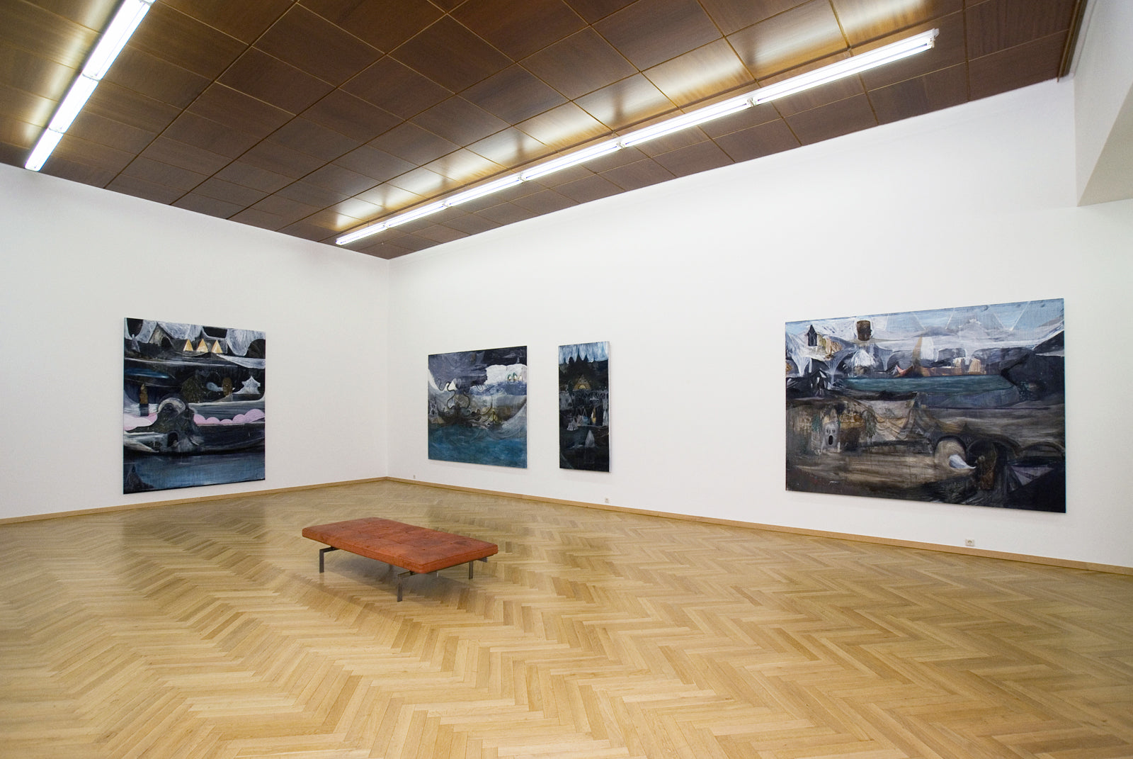 Christof Mascher, The Ghost Yard, Installation view, 2007, Galerie Michael Janssen, Cologne