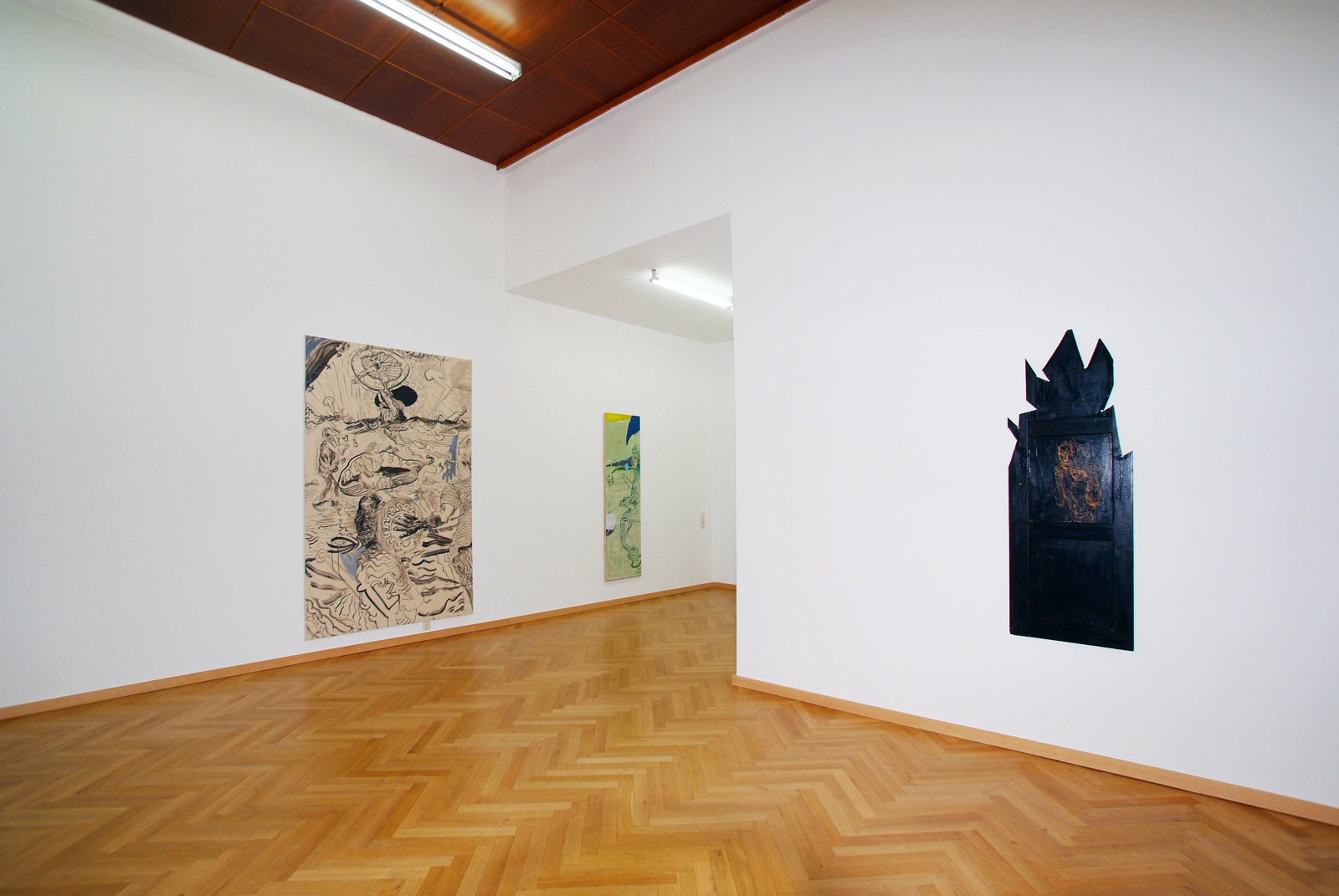 Johannes Lotz, Everything Becomes Musak, Installation view, 2007, Galerie Michael Janssen, Cologne