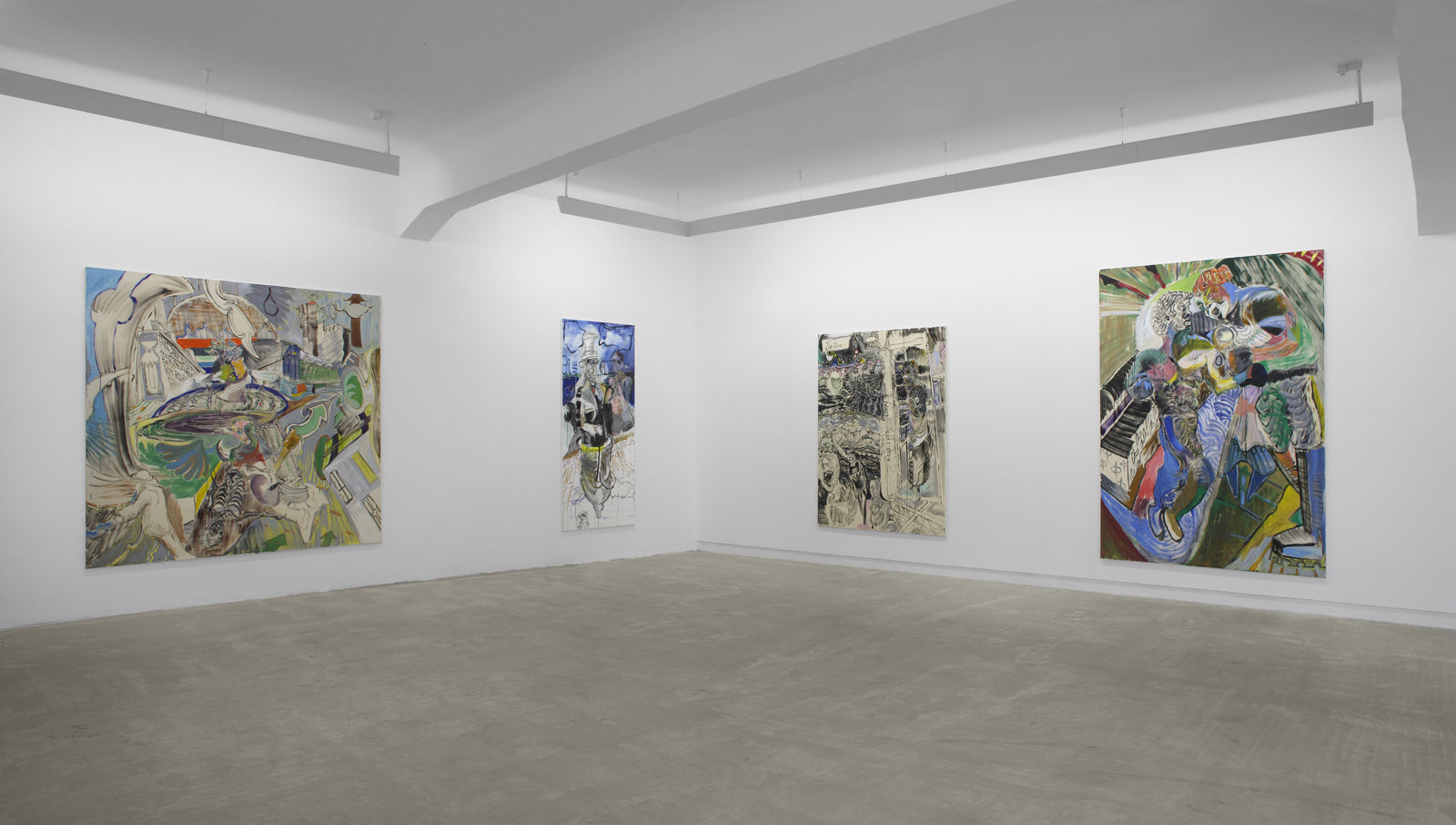 Johannes Lotz, Unter Uns (Between Us), Installation view, 2007, Galerie Michael Janssen, Berlin