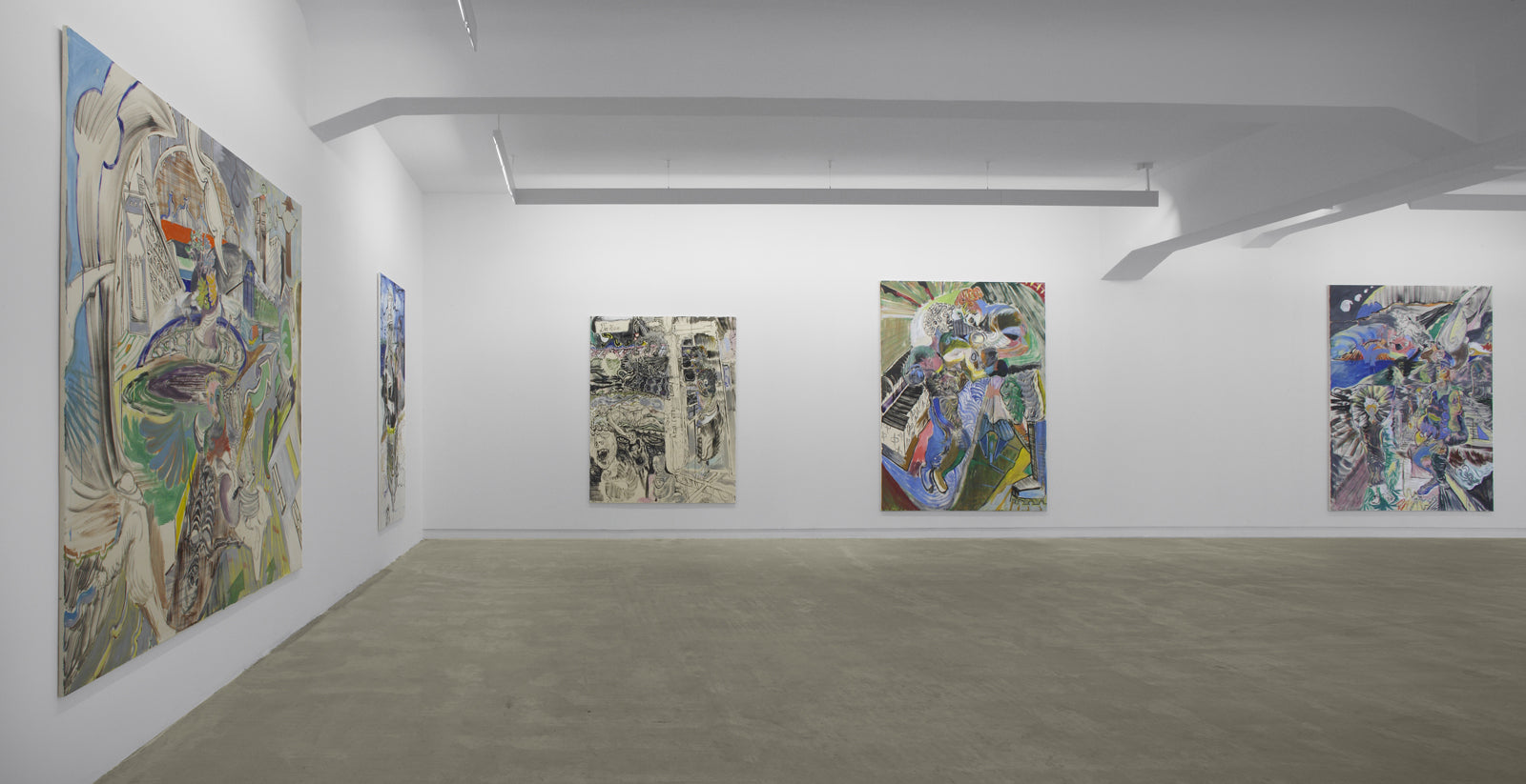 Johannes Lotz, Unter Uns (Between Us), Installation view, 2007, Galerie Michael Janssen, Berlin