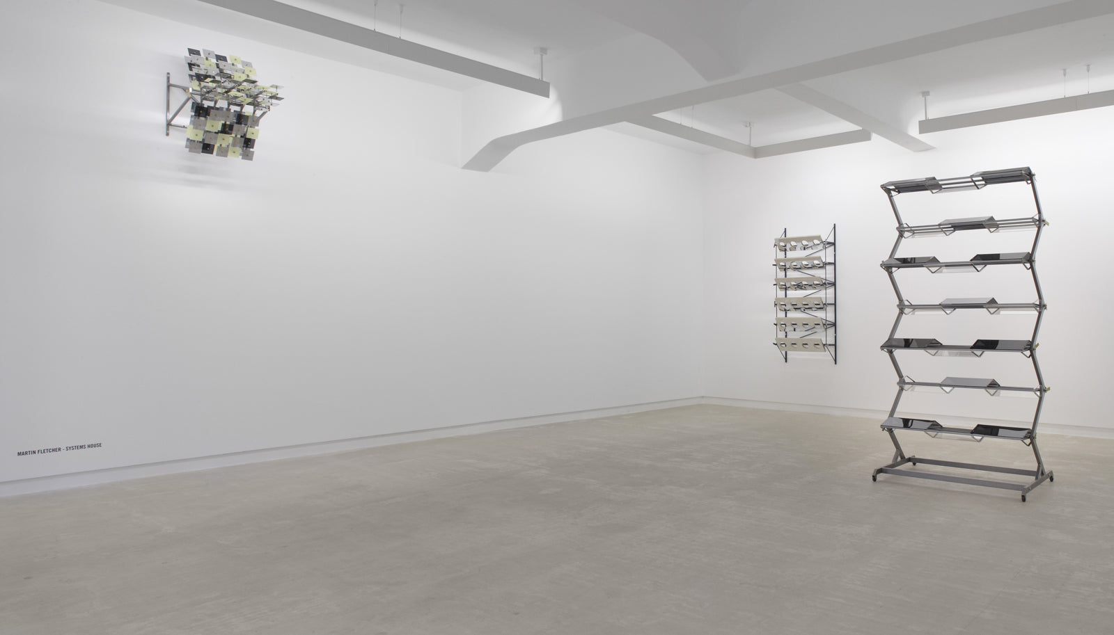 Martin Fletcher - Systems House, Installation view, 2006, Galerie Michael Janssen, Cologne