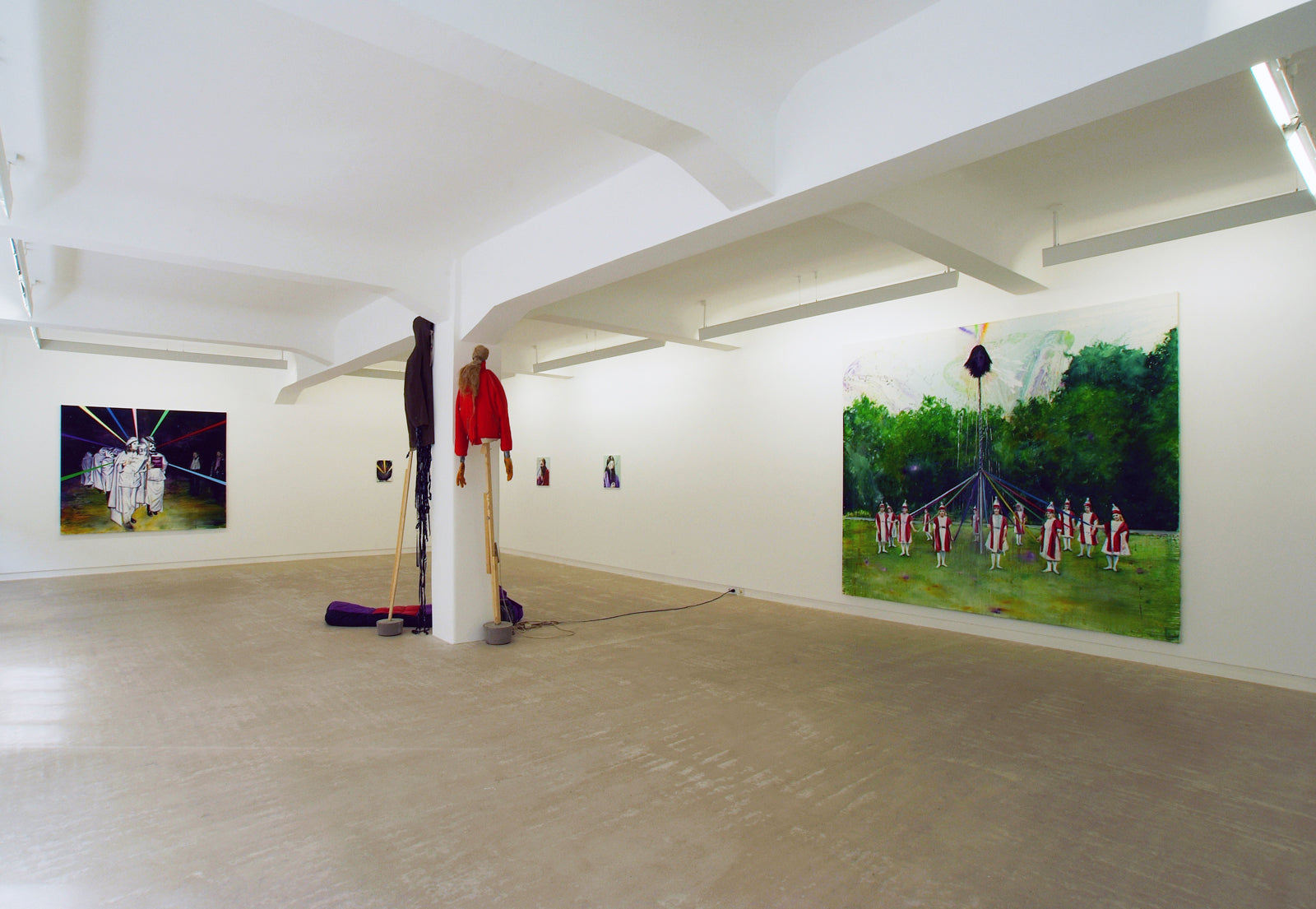 Till Gerhard - Glaube, Hoffnung und Liebe, Installation view, 2007, Galerie Michael Janssen, Berlin