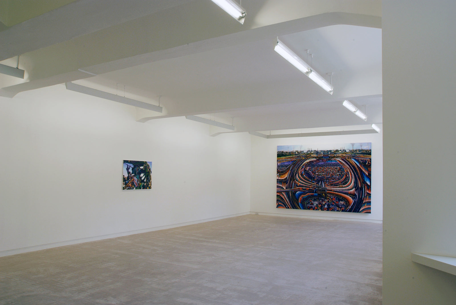 Jin Meyerson, Progress Is No Longer A Guarantee, Installation view, 2007, Galerie Michael Janssen Berlin