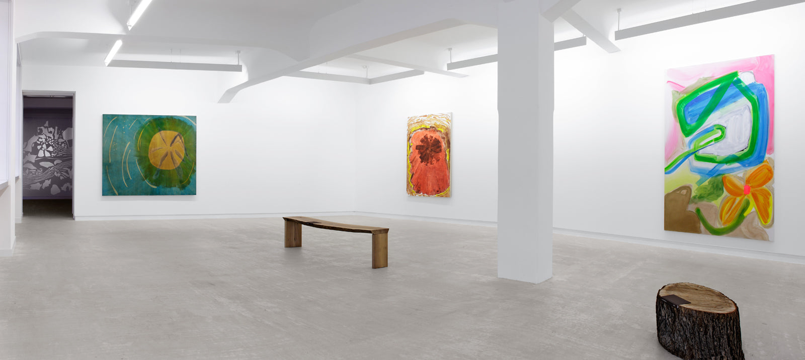 Monique van Genderen, Dirty Water, Installation view, 2008, Galerie Michael Janssen Berlin