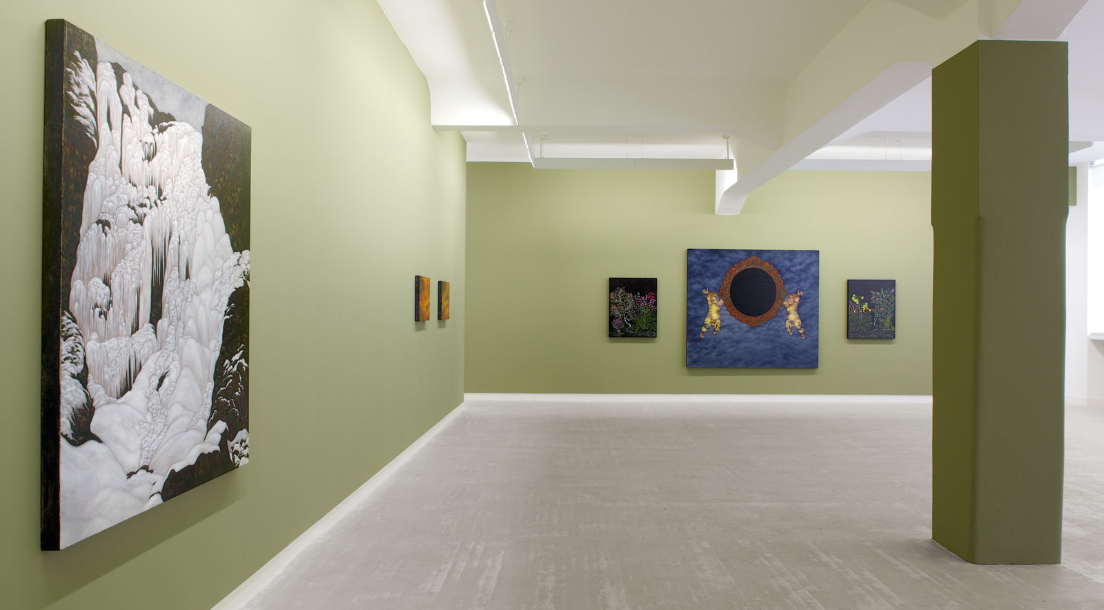 Tom Allen, Kristian Burford, Christoph Steinmeyer, Installation view, 2008, Galerie Michael Janssen, Berlin