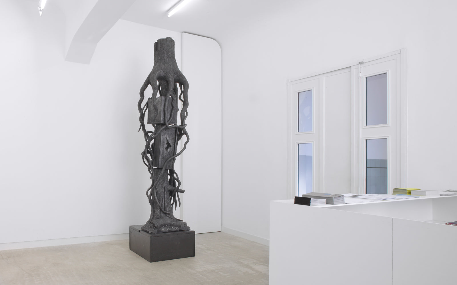 Aaron Spangler, Paranoid Defenders , Installation view, 2009, Galerie Michael Janssen, Berlin