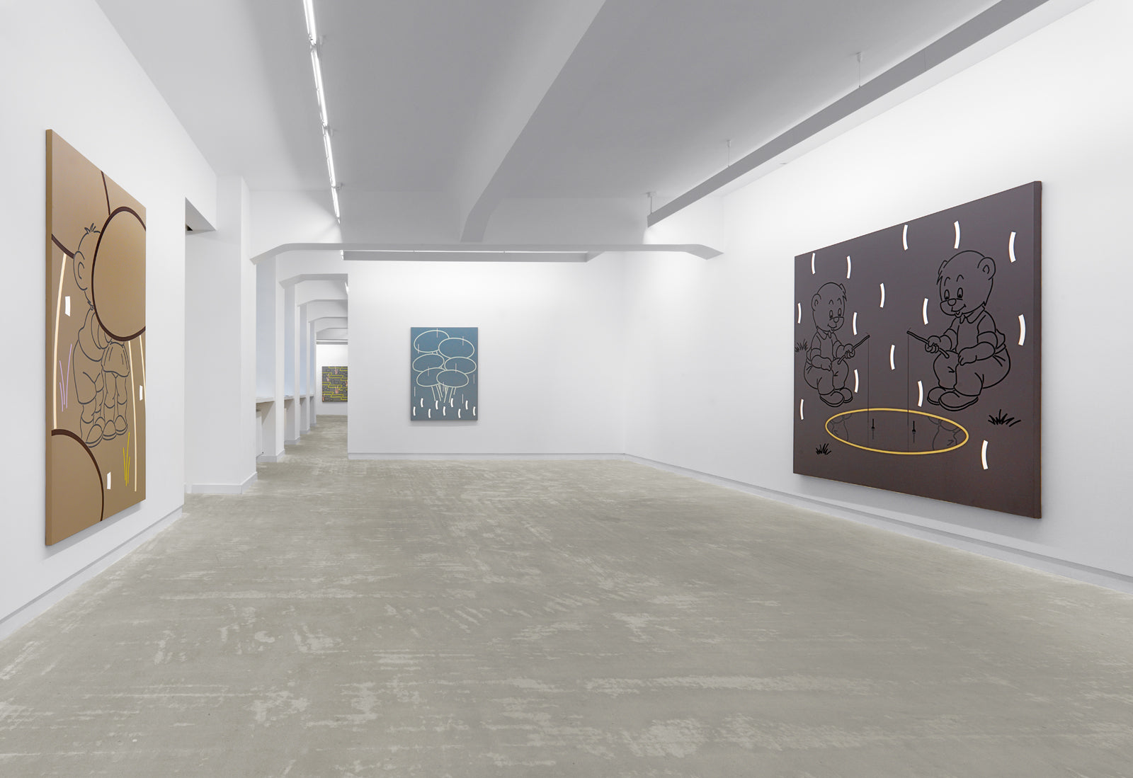 Gerard Hemsworth, Now Then, Installation view, 2009, Galerie Michael Janssen, Berlin