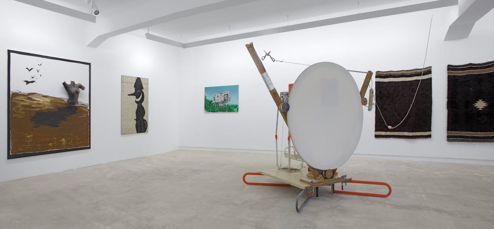 Group Show, Borderline Pleasure, Installation view, 2009, Galerie Michael Janssen, Berlin