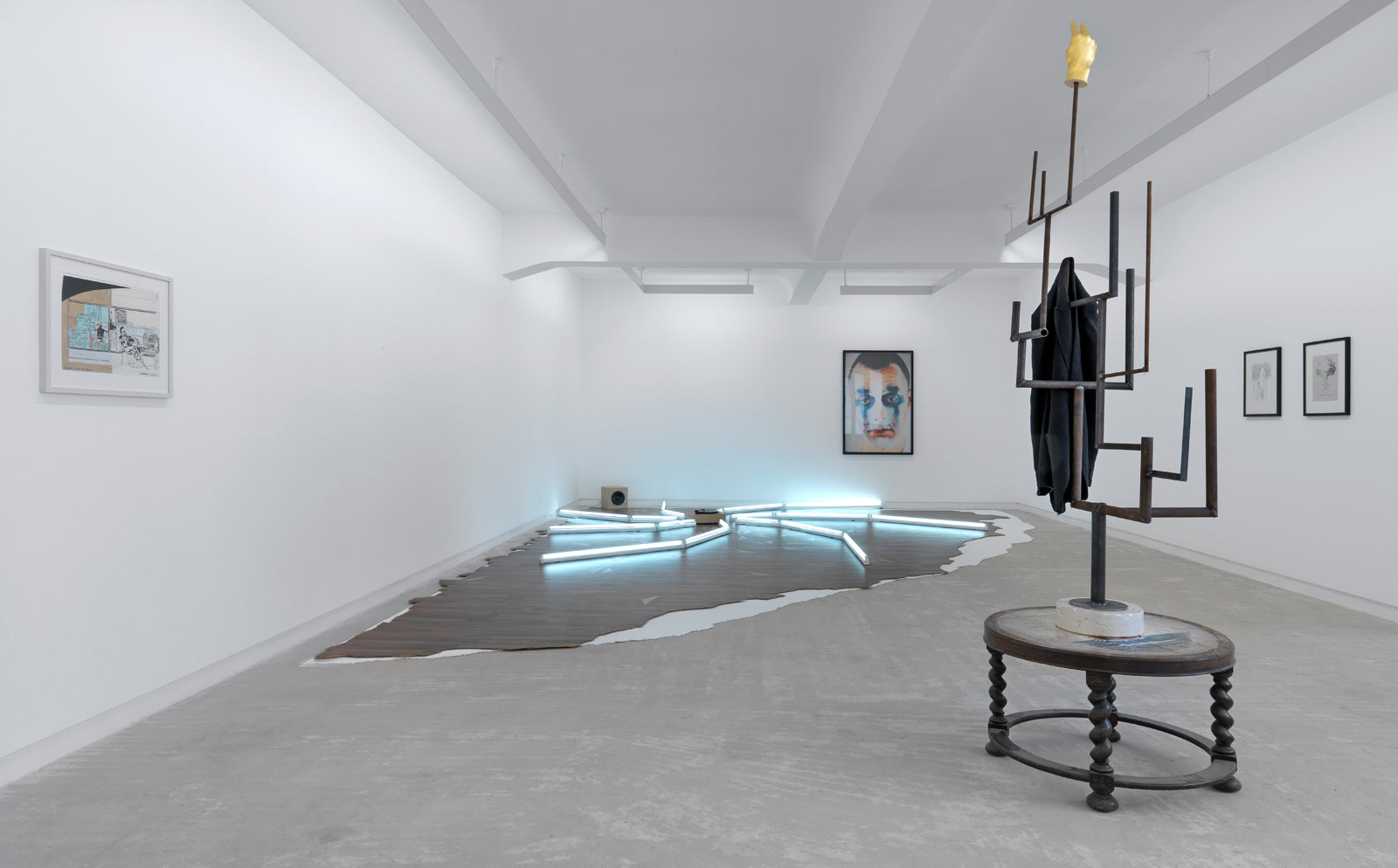 Group Show, Borderline Pleasure, Installation view, 2009, Galerie Michael Janssen, Berlin