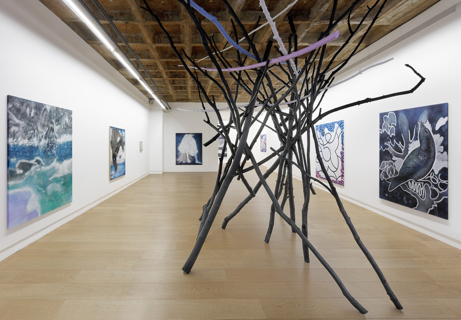 Anders Kjellesvik, Breaking Rules Together, Installation View, Galerie Michael Janssen, Berlin, 2020