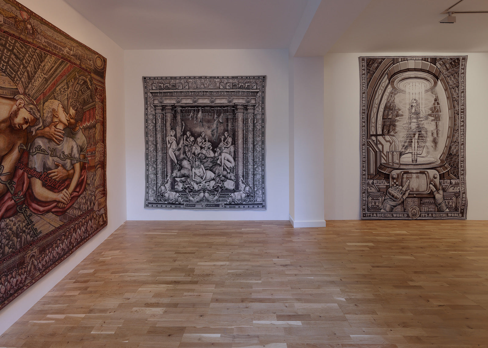 Margret Eicher, The Neo Baroque Furor Show, Installation view, 2021, Galerie Michael Janssen Berlin