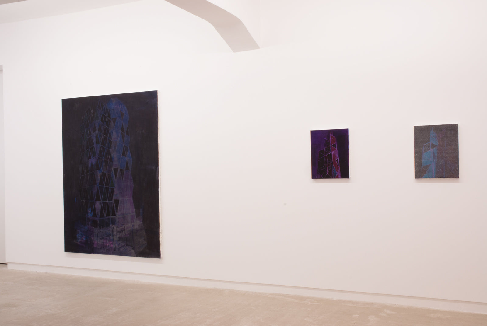 Enoc Perez, Monochromes, Installation view, 2010, Galerie Michael Janssen Berlin
