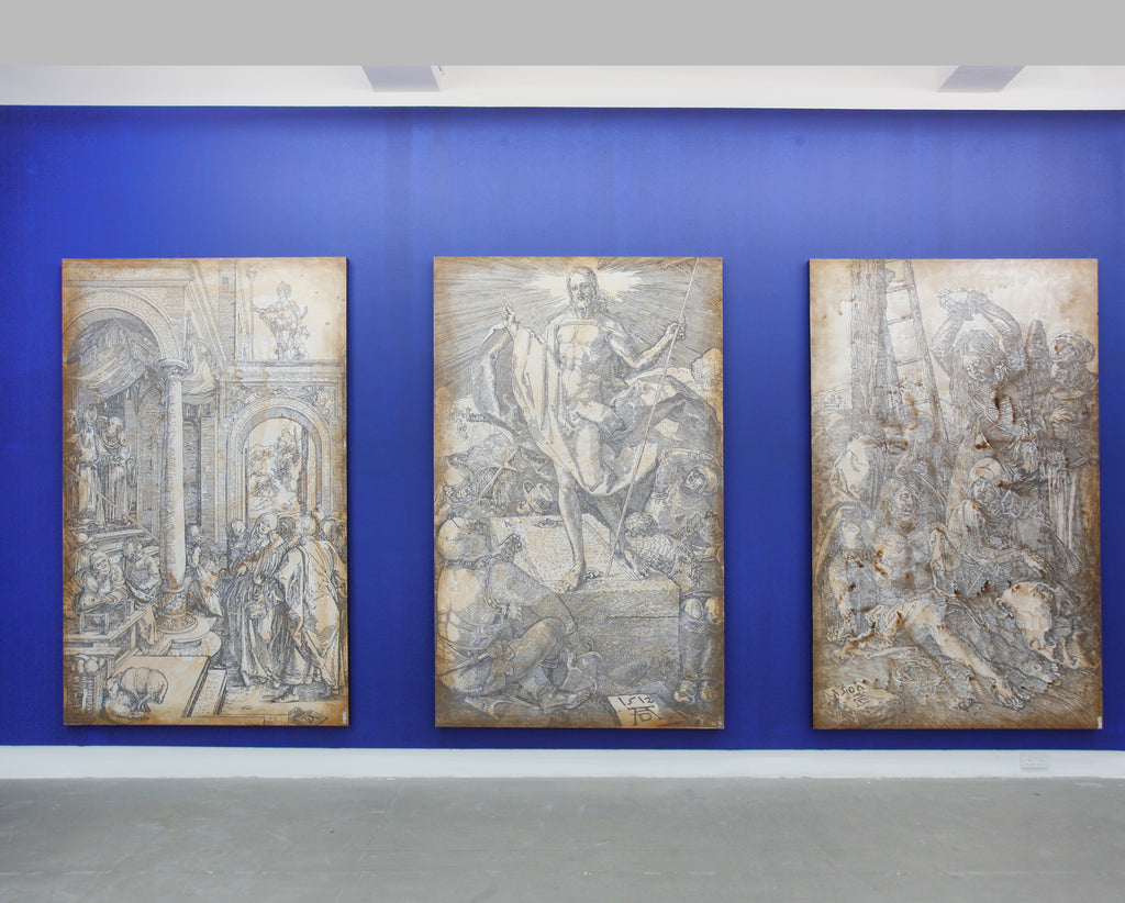 Eddy Susanto, Albrecht Dürer and the Old Testament of Java, Installation view, 2014, Galerie Michael Janssen Singapore
