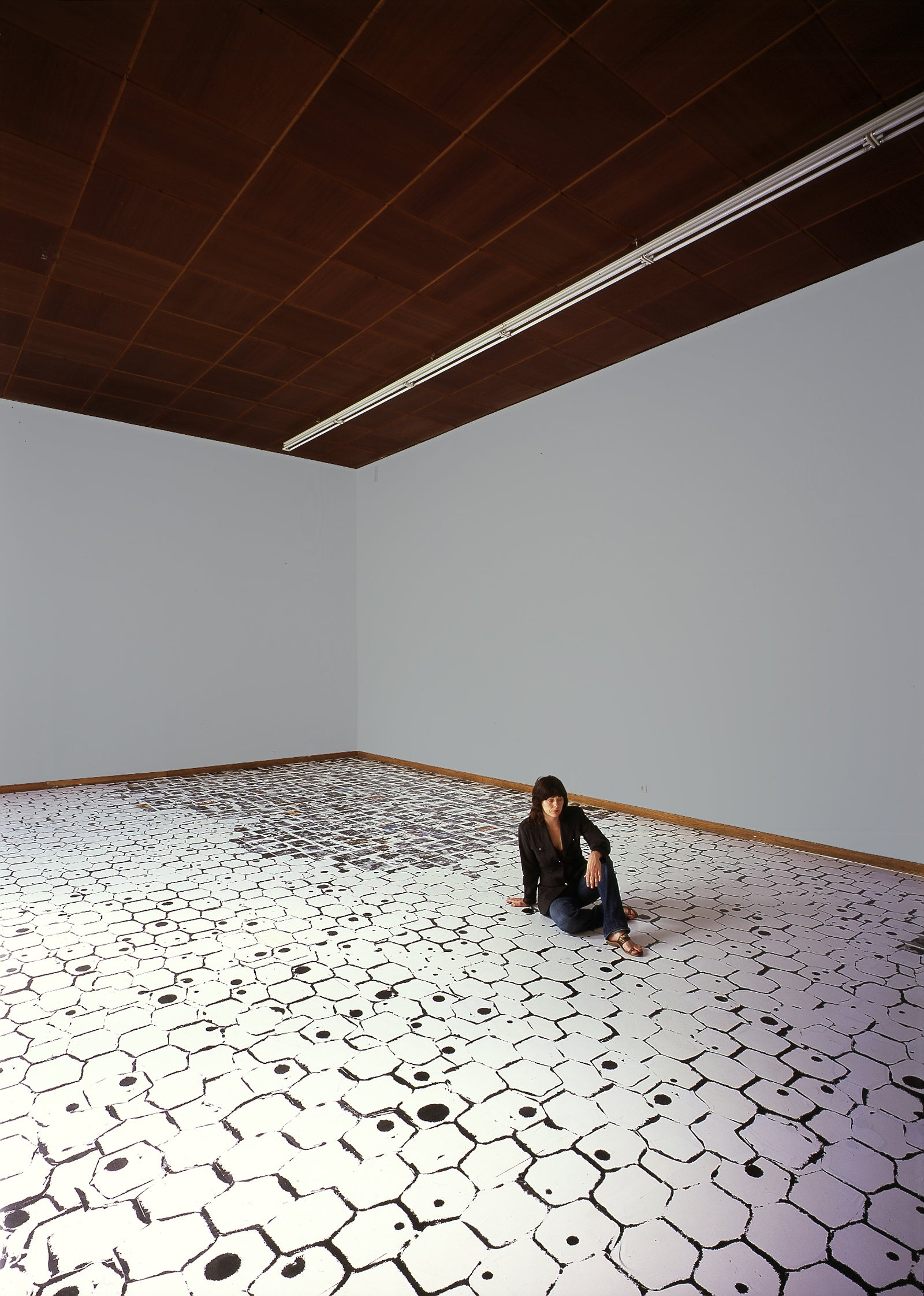 Meg Cranston, Rock Bottom, Installation view, 2005, Galerie Michael Janssen, Cologne