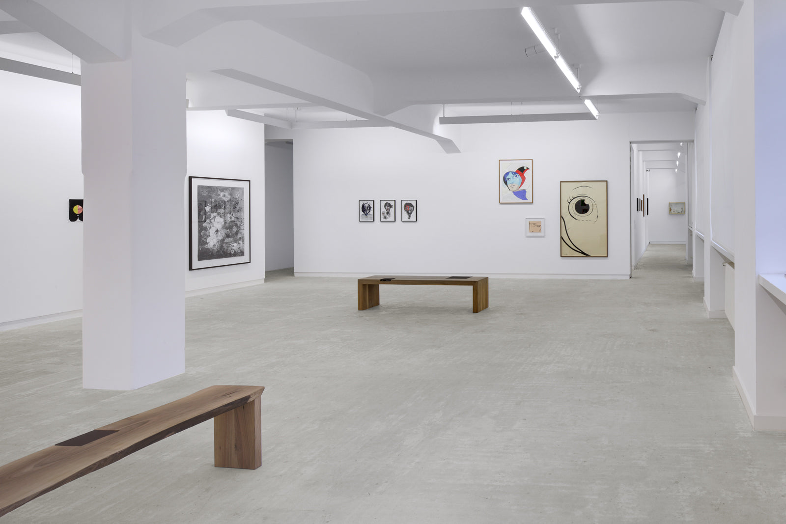 Group Show, Paper Does Not Blush, Installation view, 2012, Galerie Michael Janssen Berlin