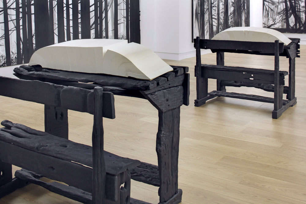 Titarubi, Burning Boundaries, Installation view, 2013, Galerie Michael Janssen Berlin