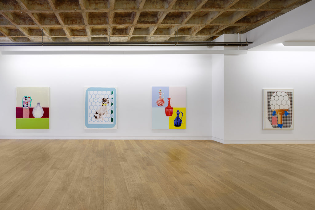 Meg Cranston, Poodle Mix, Installation View, 2014, Galerie Michael Janssen Berlin